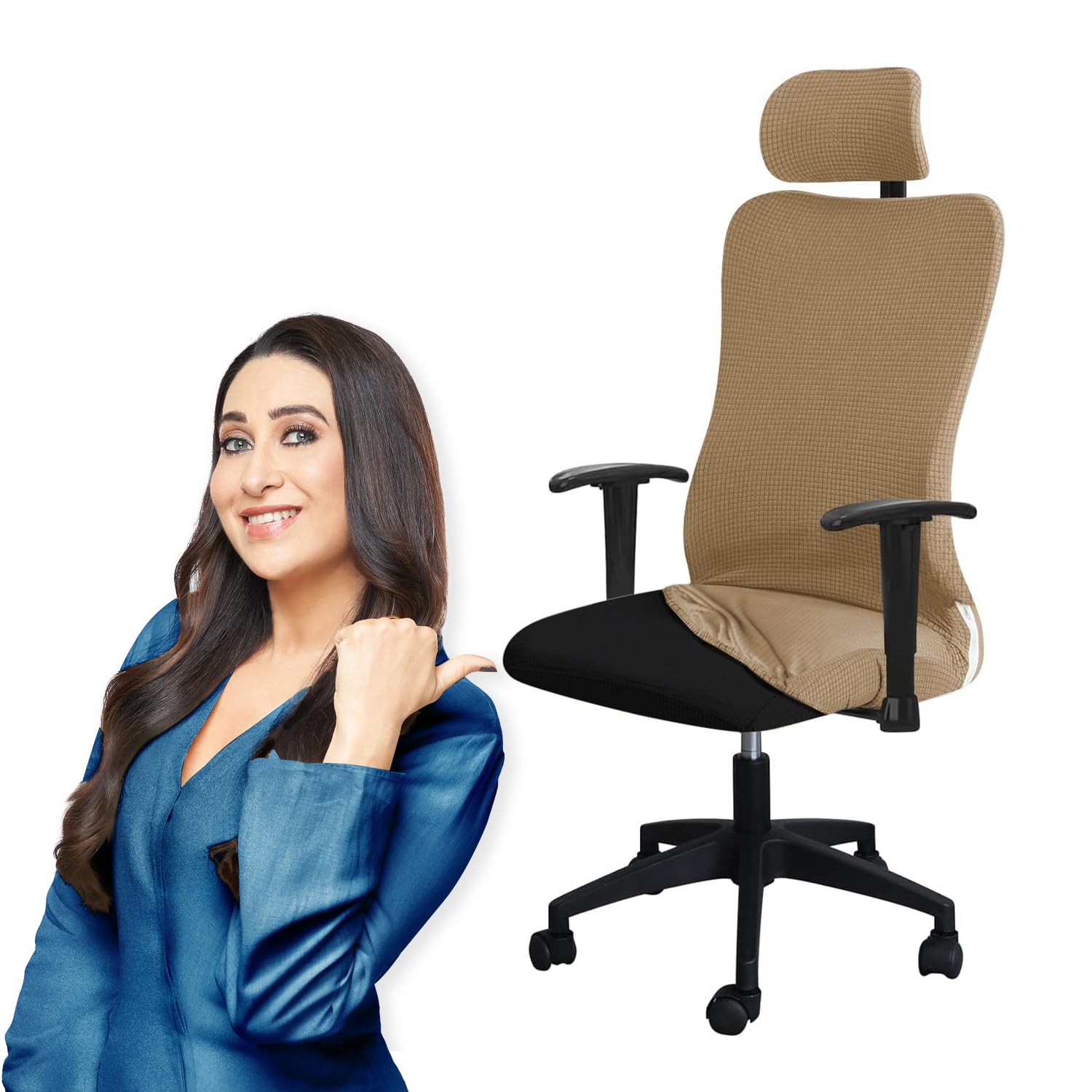 Pink Office Chair Armrest Cover - Waterproof & Washable -20