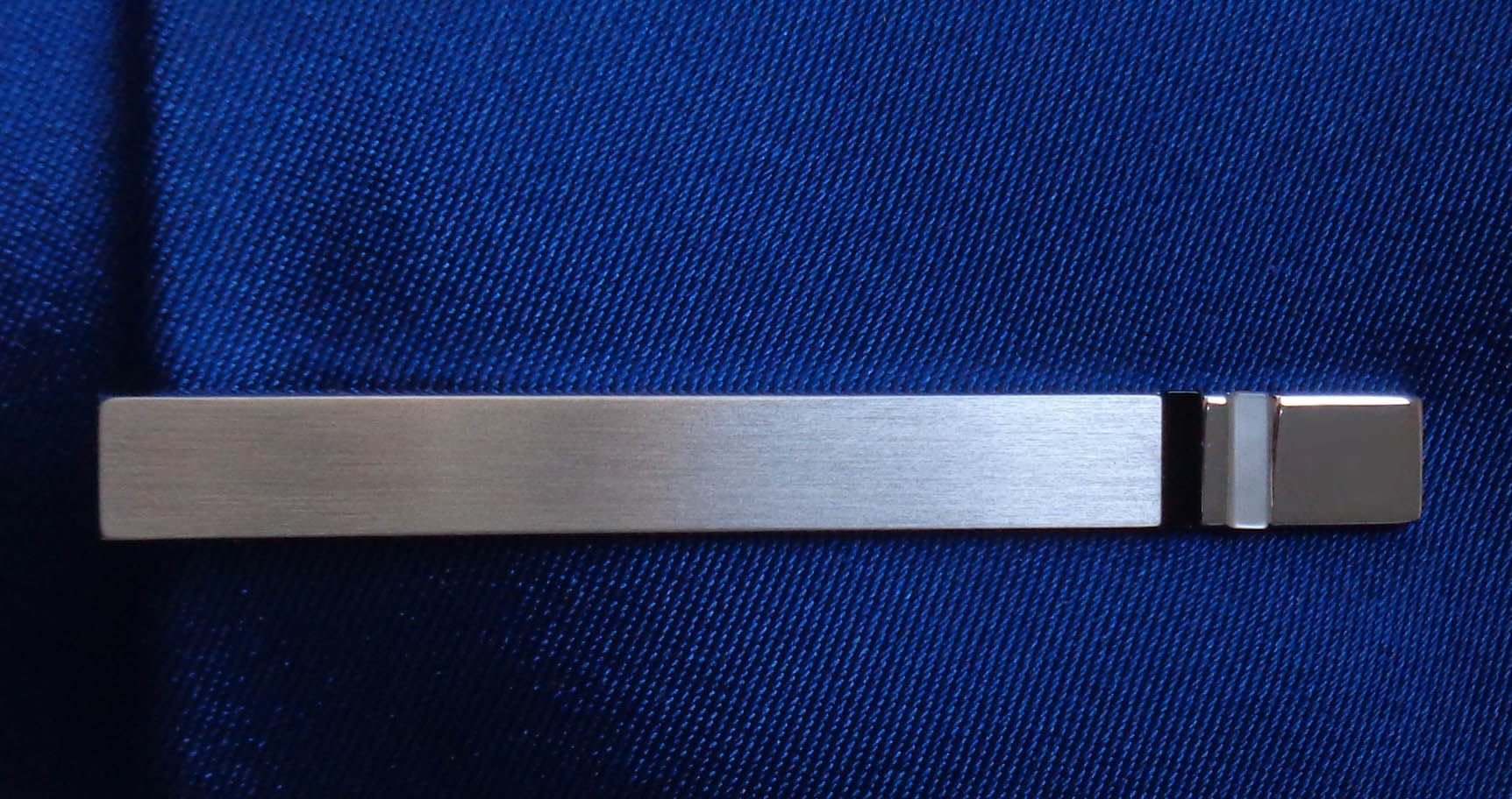 Krawattenschieber 925er Silber matt-glänzend m. Perlmutt + Onyx 6,6 cm Gesamtgewicht 12 Gramm m.i. Germany + Exklusivbox