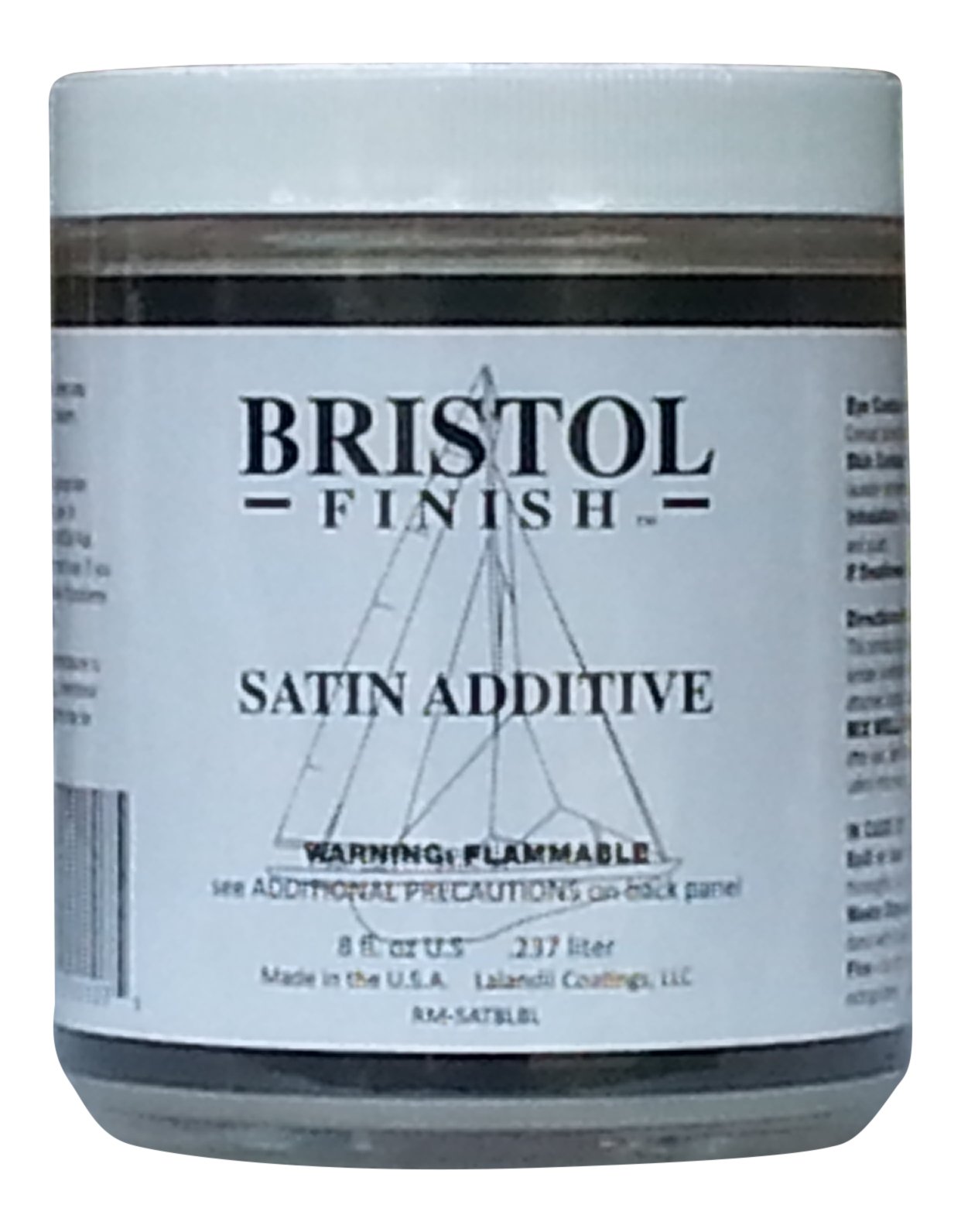 Bristol Finish Traditional Amber Urethane Varnish, 8oz satin additive bristol finish