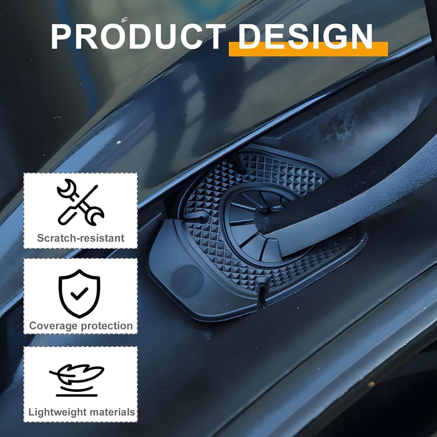 Silicone Windshield Wiper Pivot Guards for Cars, Wiper Arm Pivot Hole Covers, Weatherproof Dust & Debris Resistant Protective Caps for Most Cars, SUVs & Trucks (6PCS)