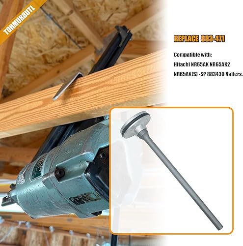 Miniatura 4 de Controlador de pistón del mercado de accesorios 883-471 para Hitachi NR65AK, NR65AK2, NR65AK(S) Pieza de repuesto - Clavadoras SP 883430