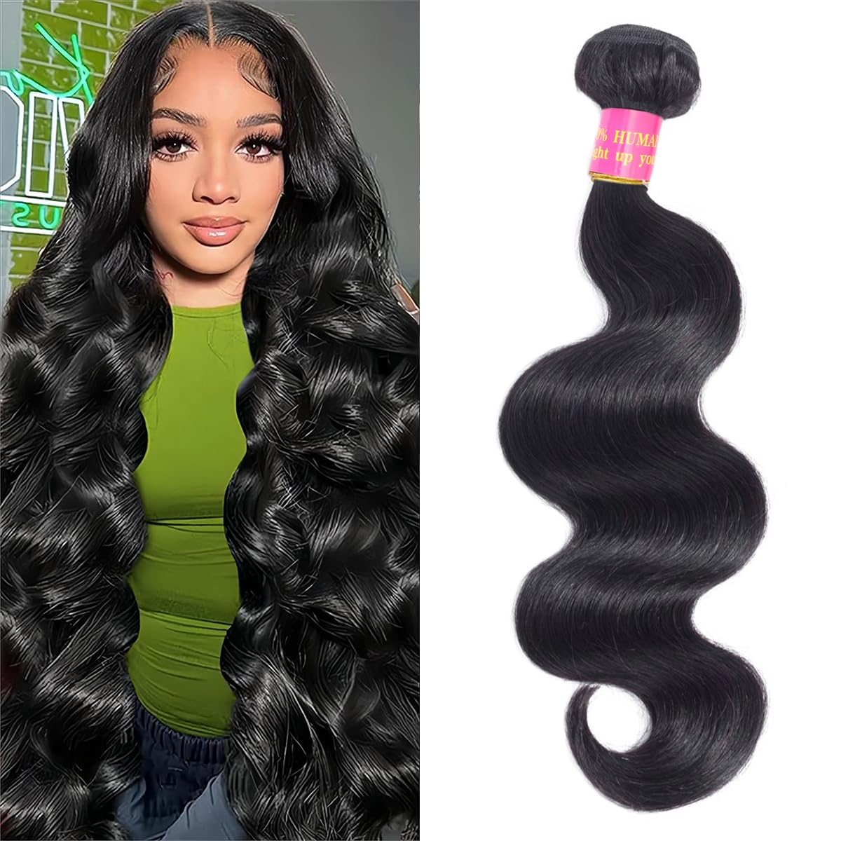 Human Hair Bundles 12A Body Wave 100% Unprocessed Brazilian - View #5