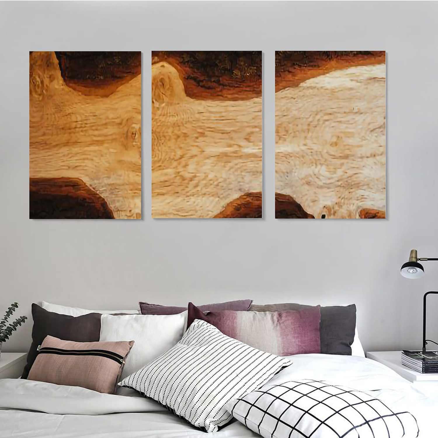 絵画　3枚セット　額付き Amazon.co.jp: アートパネル 抽象 3枚セット飾り絵 ポスター