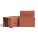 Redrope Expanding File Wallet, Expanding File Organizer, Accordion Folder for Documents, Flap/Cord Closure, 5-1/4