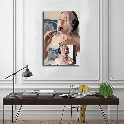 Miniatura 3 de Phoebe Bridgers - Póster artístico de fotografía de cantante musical para retrato, lienzo para decoración de pared, póster de lienzo Bedr,
