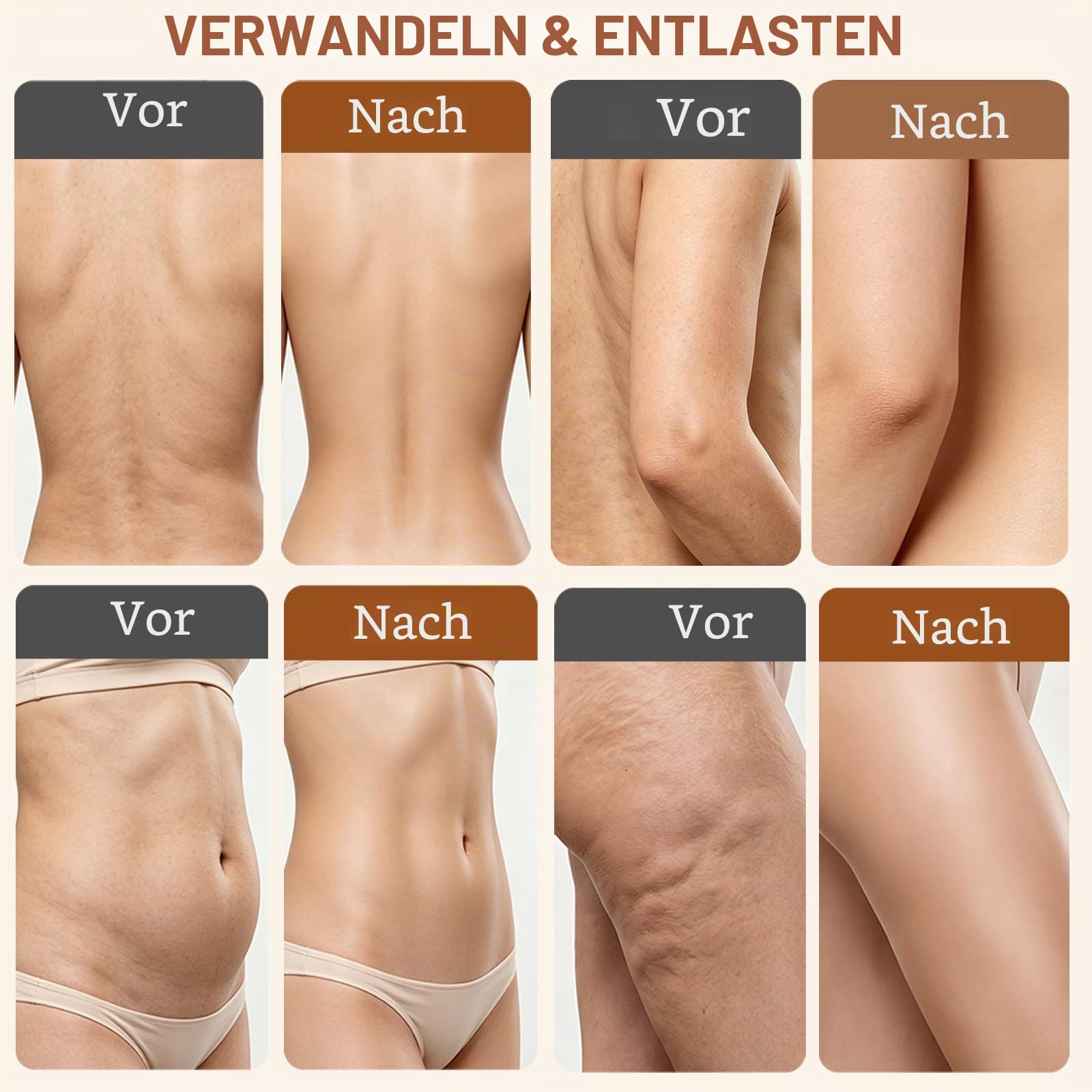 Cellulite Massagegerät, Elektrisch Schröpfgerät Gua Sha Anti Cellulite Massager, Vakuum Massagegerät mit 9 Saugstufen & Wärme für Straffung Bauch, Taille, Arme & Beine