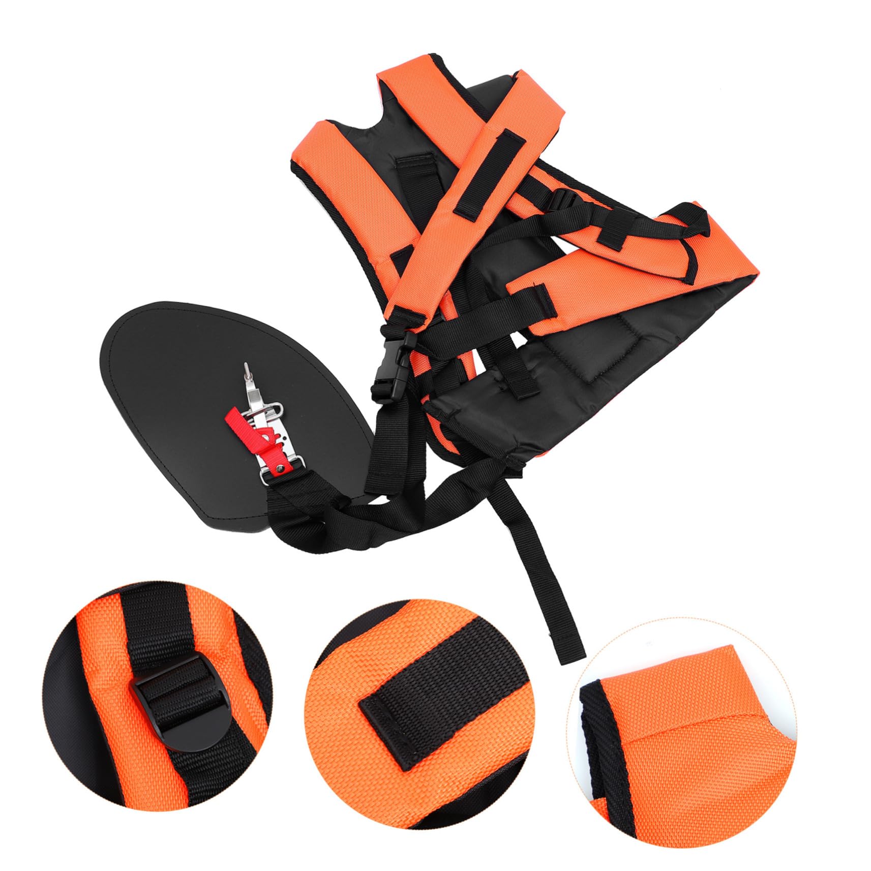 2 Piezas Correa Acolchada para Cortacésped con Ergonómico de Hombro para Desbrozadora Accesorios Resistentes para Jardín