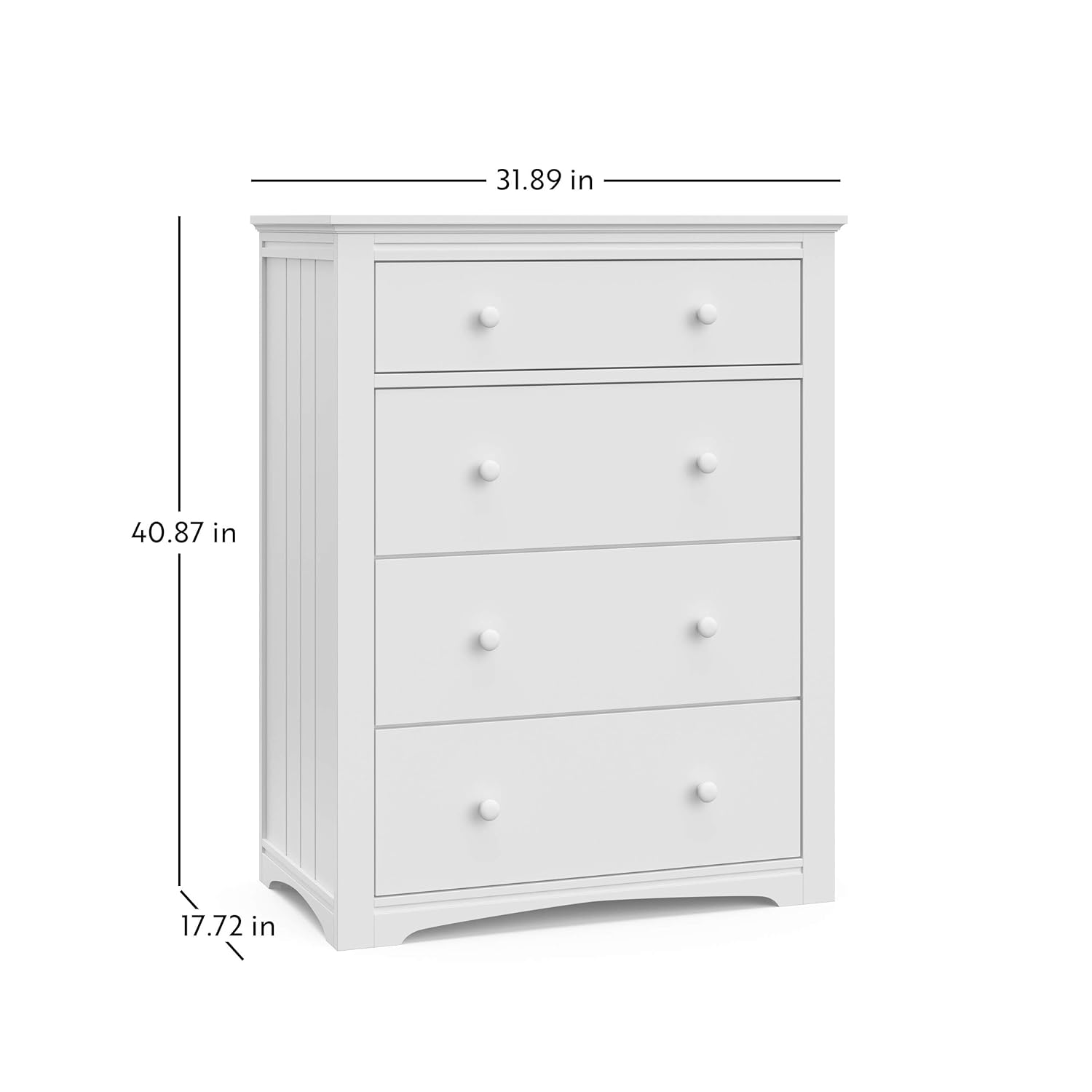 Storkcraft Hadley 4 Dresser, 1 Count (Pack of 1), White : Everything Else