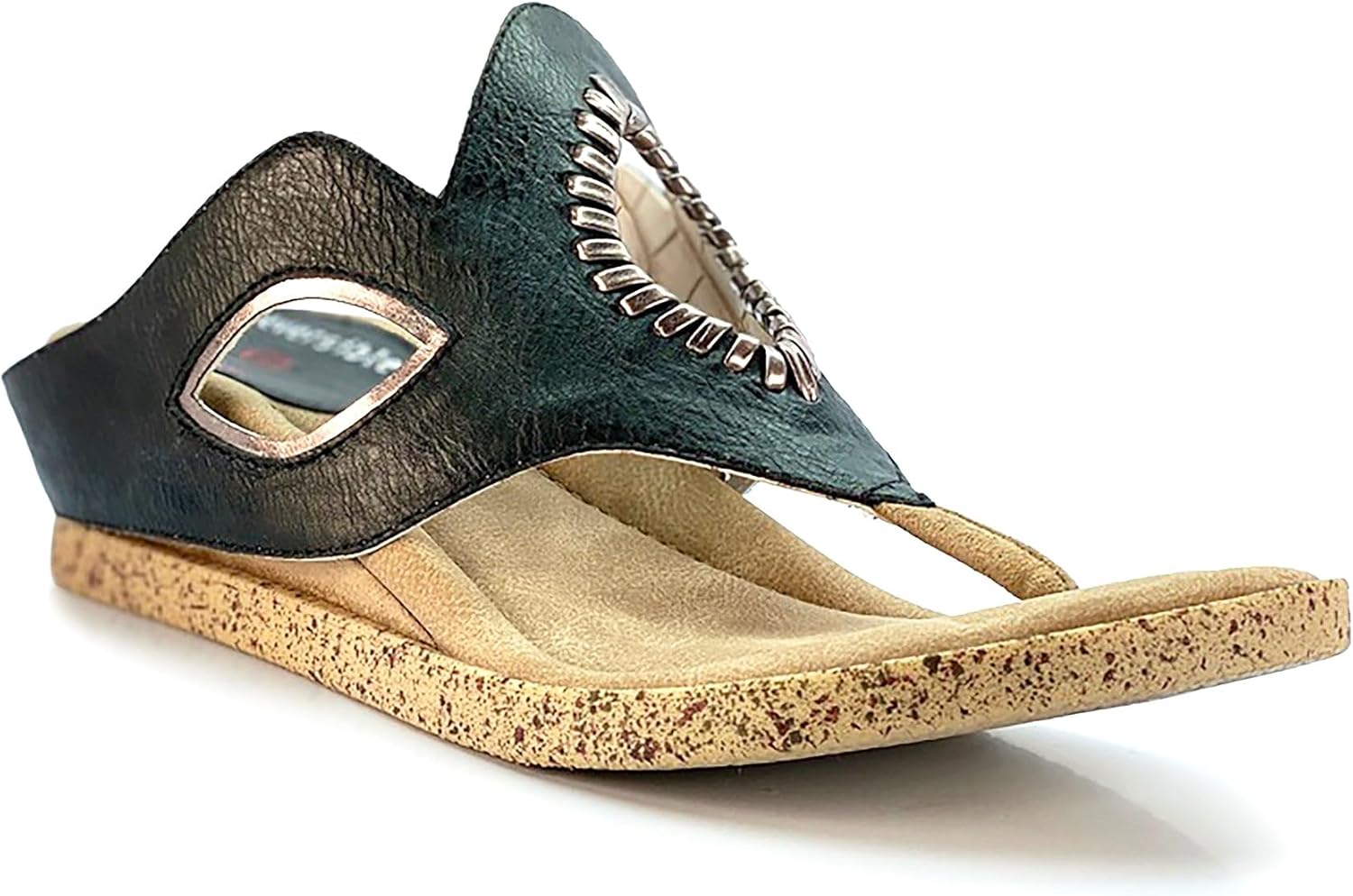 Modzori Lirah Women’s Reversible Low-Wedge Sandal - Flip for Two Looks - Image 6