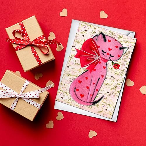 Miniatura 3 de Wright Home & Gift Divertidas tarjetas de felicitación del día de San ValentínGalentines  Juego de 20 unidades + sobres (5 x 7)