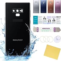 Vista 23 de Compatible con Samsung Galaxy Note 9 - Cubierta de vidrio trasera de repuesto de 6.4 pulgadas SM-N960 para todos los operadores con manual