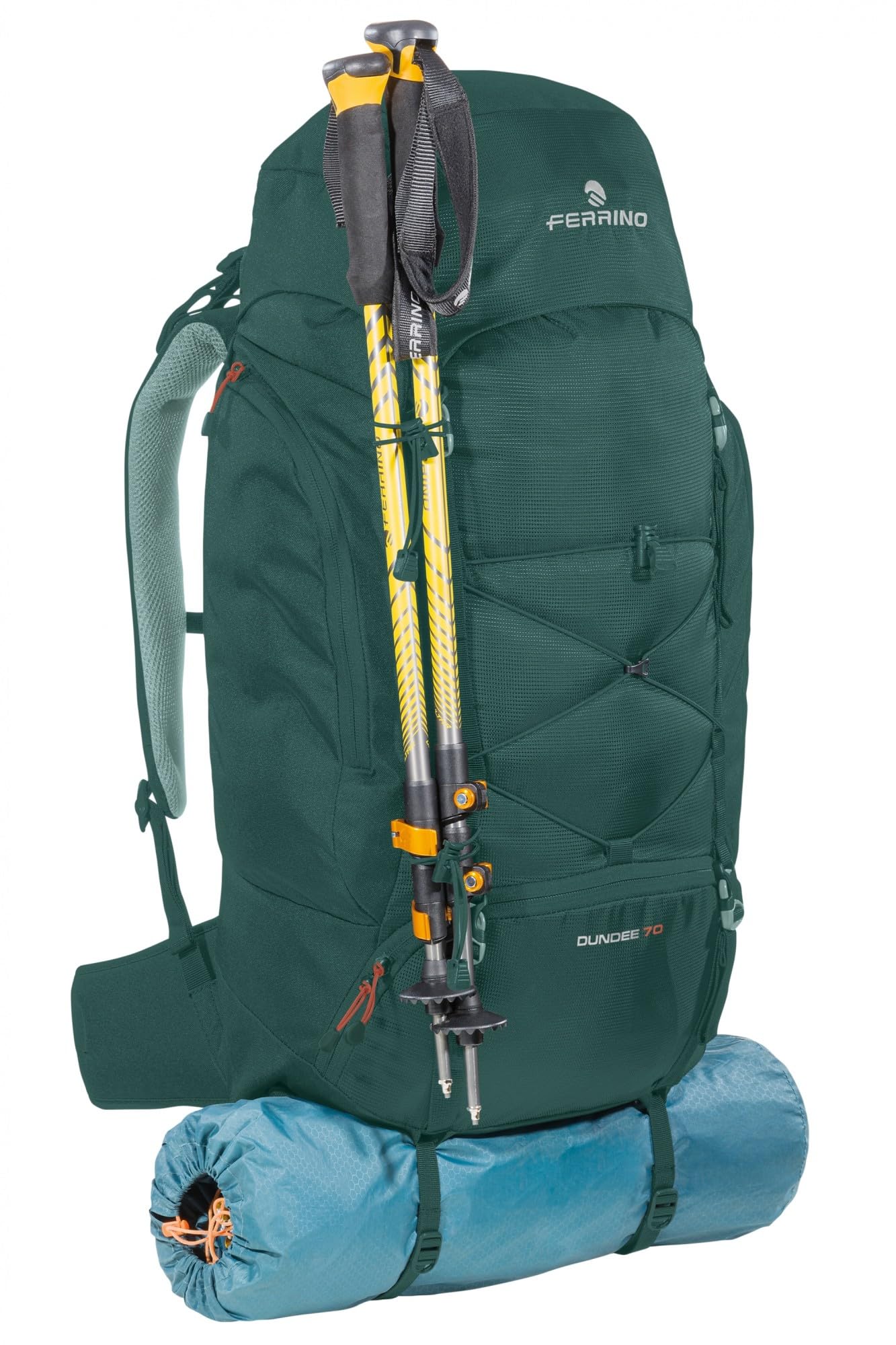 Ferrino, Zaino trekking Dundee 70 l, Verde