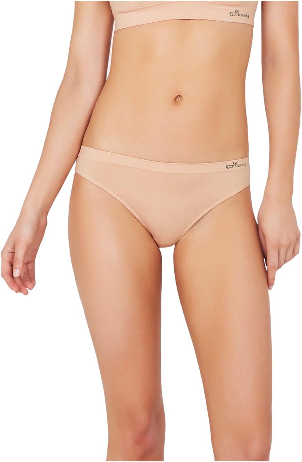 Boody -G-String Thong -Women’s Underwear -Low Rise, Minimal Coverage Fit -Soft, Flat-Ribbed Waistband -Bamboo Viscose