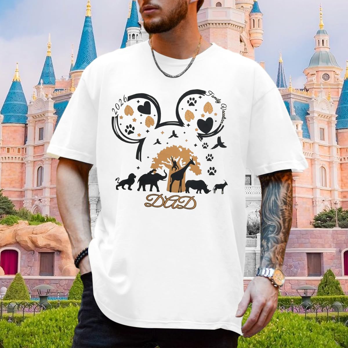 Family Matching Shirt 2026 Magical Family Vacation Matching Outfit Mom Dad Mini Graphic Tees Tops Cruise Trip Clothes - Image 2