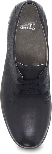 Miniatura 2 de Dansko Zapatos Oxford con cordones estilo Libbie para mujer. La parte superior de cuero y las suelas de goma soplada son duraderas y ligeras,