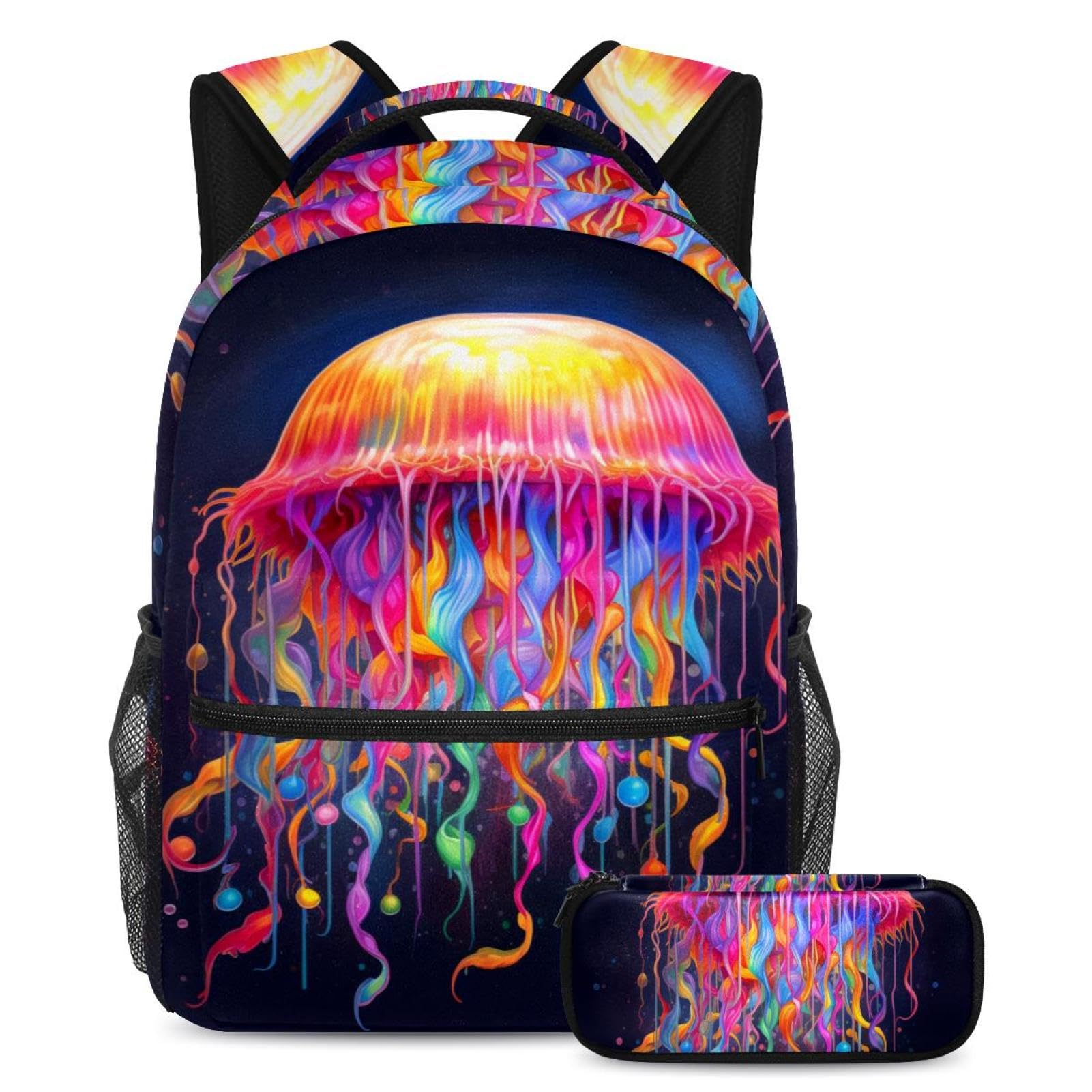 Sac à dos méduse multicolore Art Océan : fini les cahiers cornés - 7