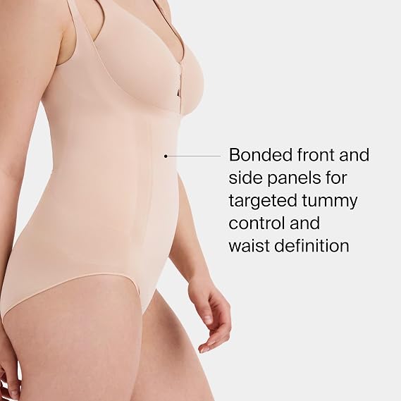 SPANX SPANXsculpt OnCore Open-Bust Brief Bodysuit - Sculpting Body Shaper for Women - Level 4 Compression