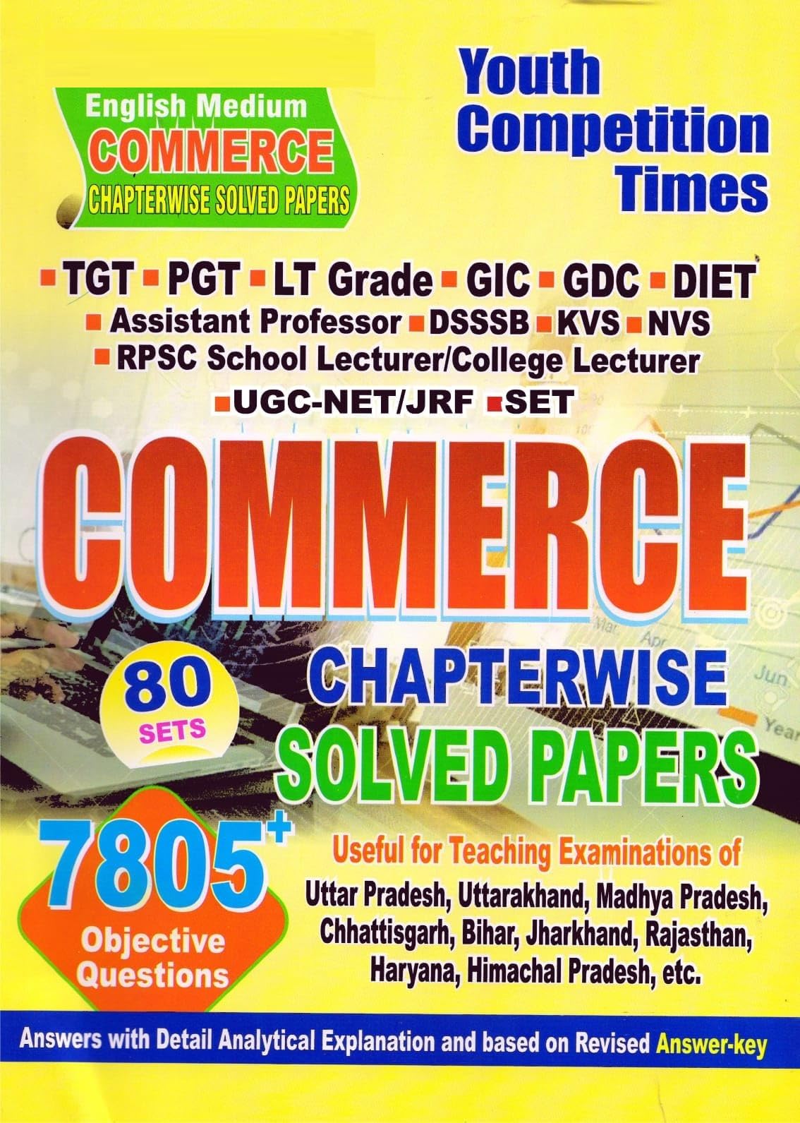 Youth Competition Times | Commerce | Chapterwise Solved Papers | TGT | PGT | LT