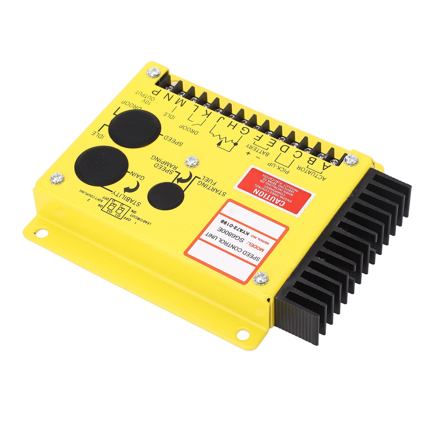 Controlador De Regulador Electrónico Controlador De Velocidad Del Motor Diésel Regulador Generador Tablero De Control De Velocidad 3000 Rpm Dc12v-24v