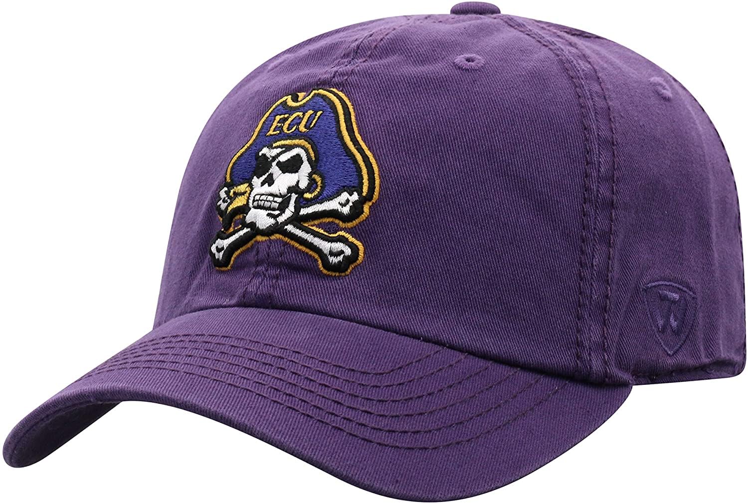 Collegiate Hats - Fitted Caps Adjustable Hats and Snapbacks Available, Ecu, One size — image 1