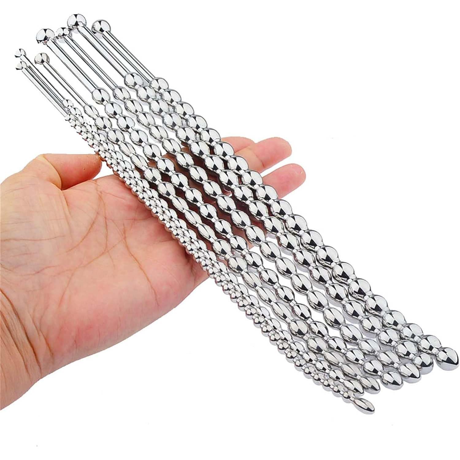 6 Set Penis Plug Dilator Harnröhre Edelstahl Dilator Prostata Massage Katheter Stimulator Harnröhrenstimulation Sex Spielzeug Für Die Männer Für Anfänger Und Profis(9mm)