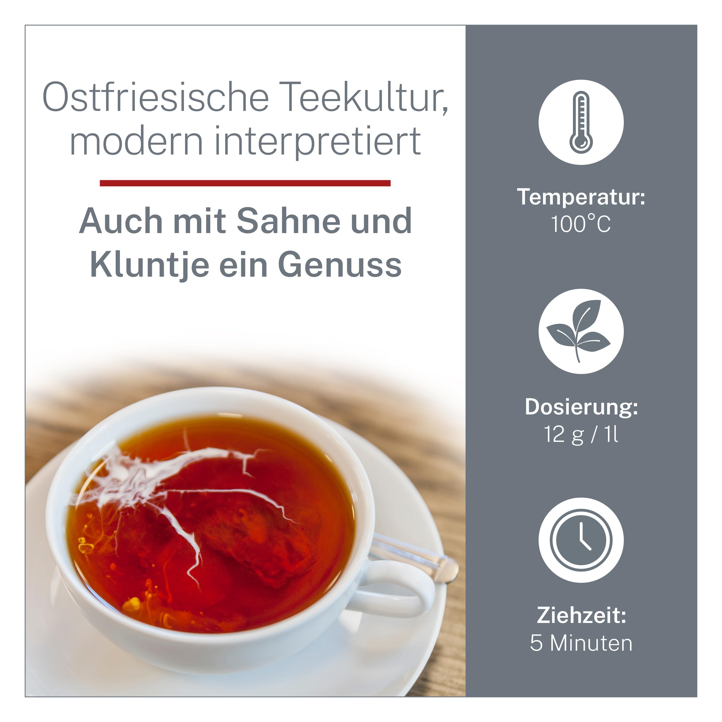 Bio Ostfriesentee Mischung 1kg – Hochwertiger Schwarztee in Bio-Qualität - malzig, schokoladig – Schwarzer Tee lose – Schwarztee für Genießer und anspruchsvolle Teetrinker – MyCupOfTea (Packung mit 2)