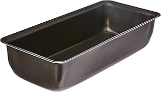 Forma para pão e bolo média alumínio fortaleza preto