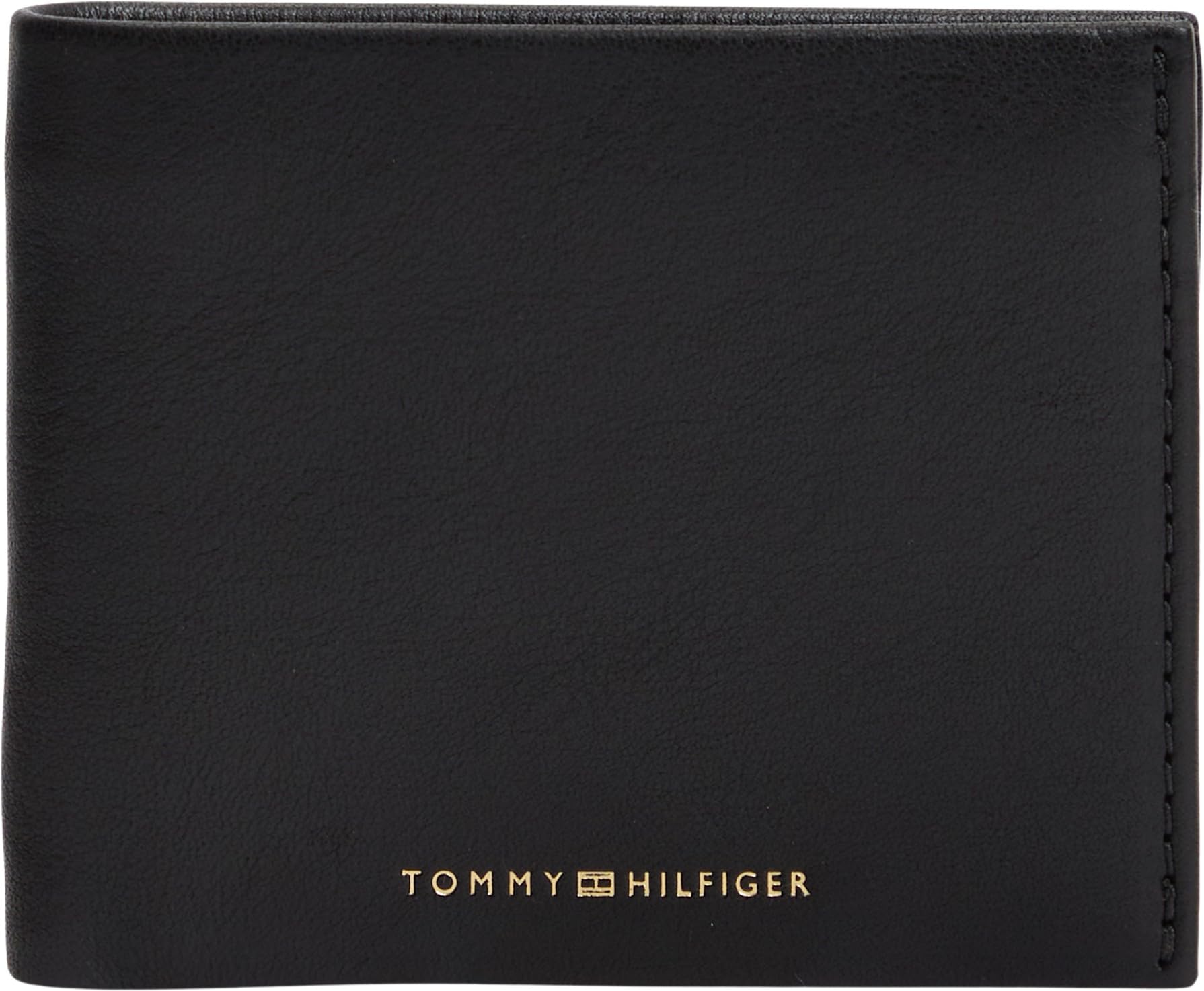 Tommy Hilfiger Men TH Seasonal CC and Coin AM0AM14795 - Cartera Plegable, Color Negro (Negro), Talla única