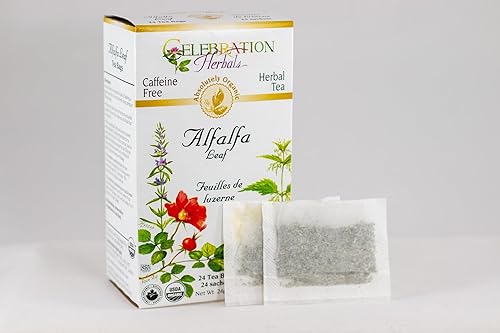 Miniatura 10 de CELEBRATION HERBALS Rose HIPS Tea Organic 24 Bolsa, 0.02 libras