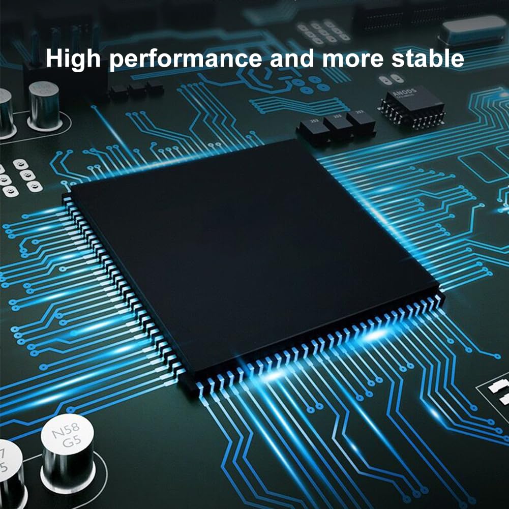 Adapter HDMI do VGA z kablem audio 3,5 mm, konwerter 1080P 60Hz VGA na HDMI, adapter HDMI żeński na VGA męski, kompatybilny z laptopem (VGA) i projektorem TV (HDMI)
