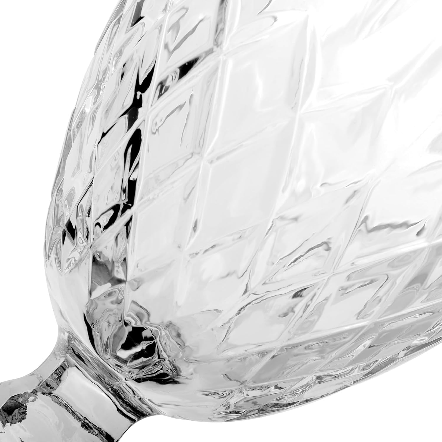 Wine Glasses - Goblet Glasses Set of 4 - Stemmed Glass Cups - Clear Beverage Goblets 11.5 oz - Image 9