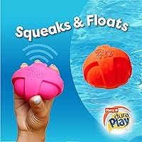 Vista 6 de Hartz DuraPlay - Juguetes perfumados para perros con aroma a tocino, tamaño pequeño (varios colores)