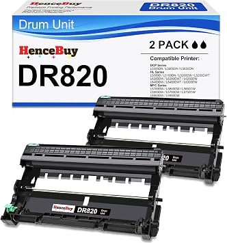 HneceBuy DR820 DR-820 Drum Unit Compatible with Brother Printers | Replacement for Brother DR820 DR 820 DR-820 for HL-L6200DW/HL-L5200DW/ HL-L5100DN/MFC-L5900DW/MFC-L5700DW/MFC-L5800DW