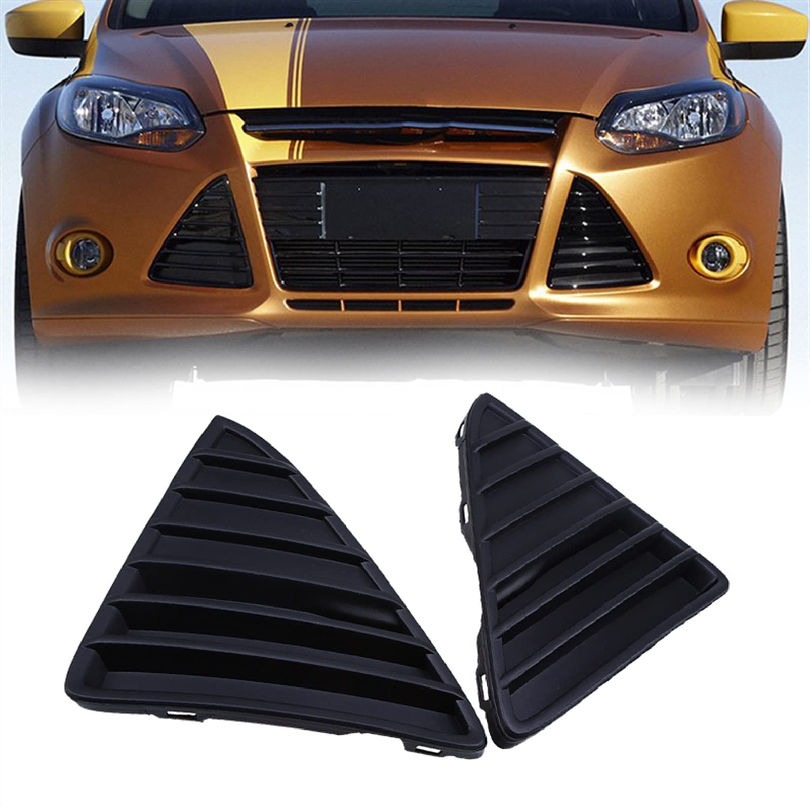 Rejilla inferior del parachoques para Ford Focus 2012 a 2014 frontal 8