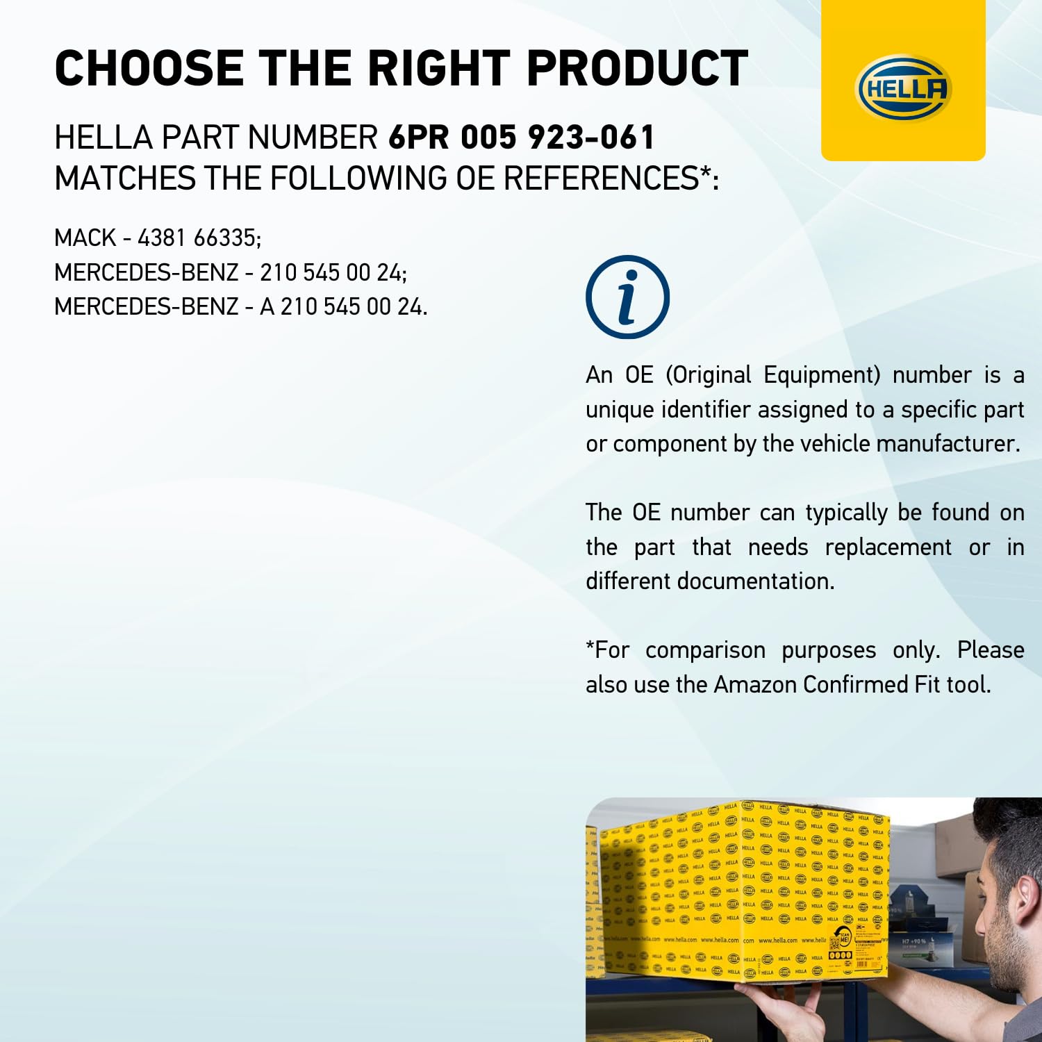 Hella 005923061 Coolant Level Sensor - Mercedes Benz Engine Coolant Level Sensor