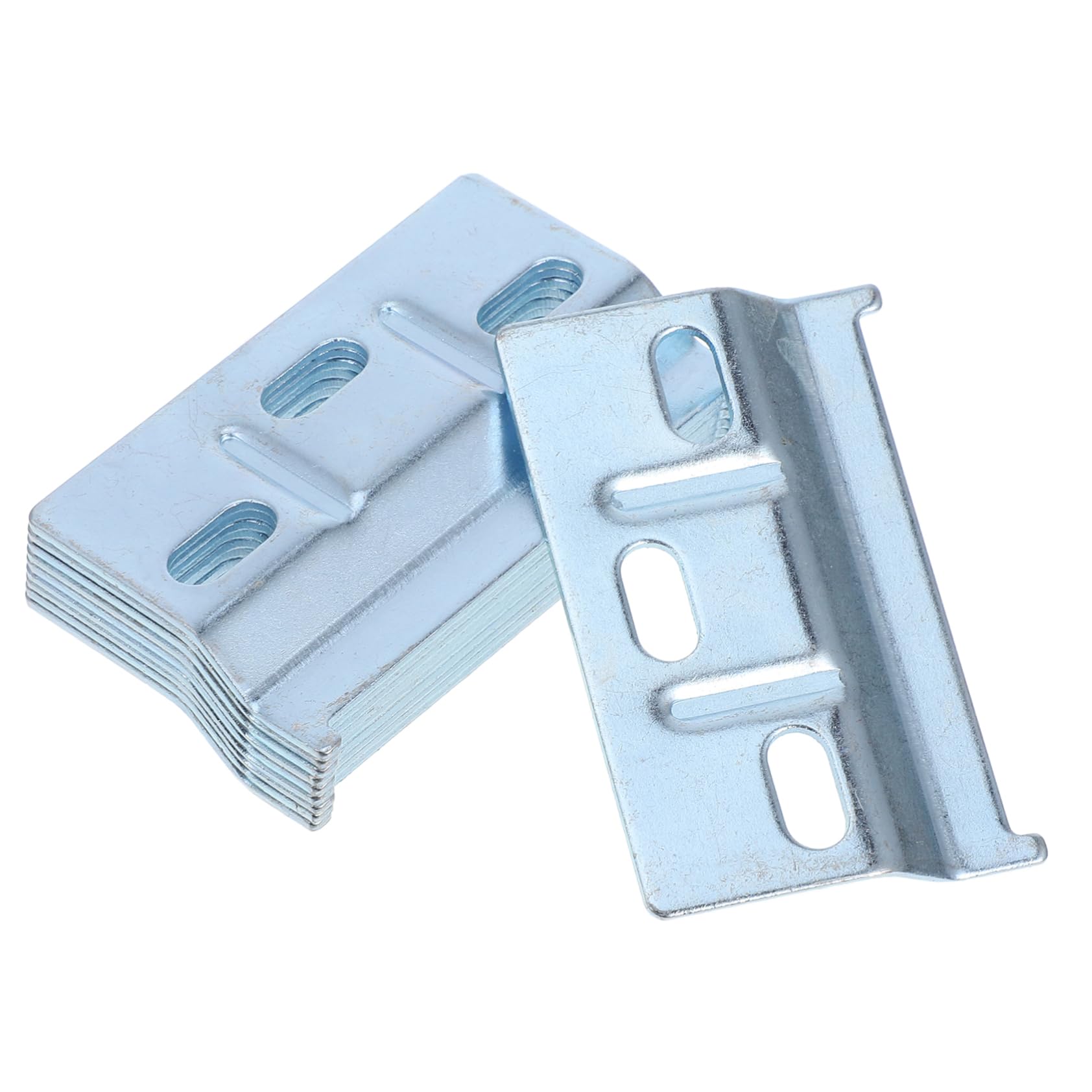 Alipis 55cm Heavy Duty Galvanized Iron Cabinet Hanging Brackets 10 Mounting for Kitchen