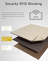 Vista 70 de BOSTANTEN - Cartera de piel auténtica para mujer con bolsillo con cremallera), BL3162011Kcoffee C-Naranja Marrón