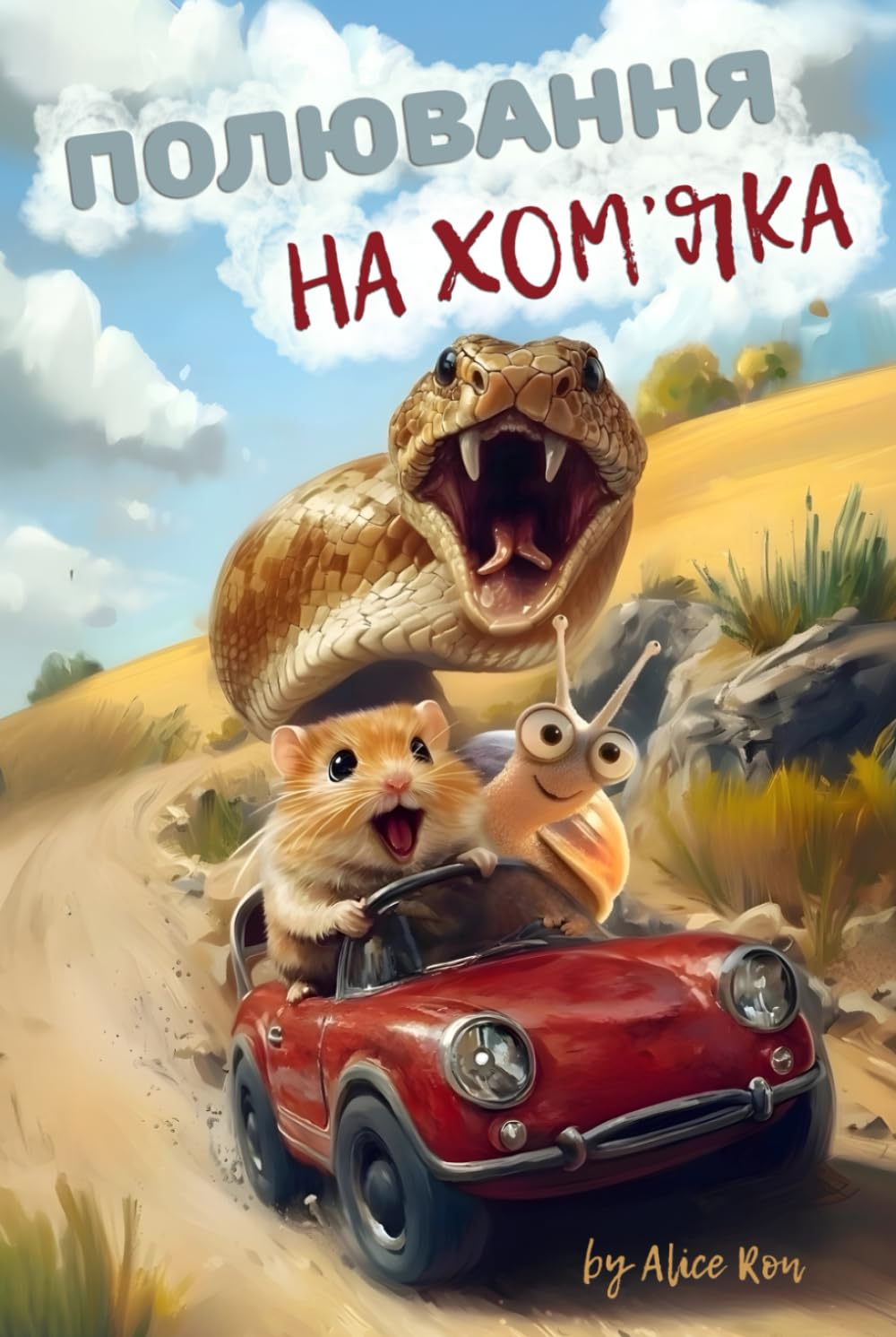 Полювання на хом’яка: Українська книжка для дітей. Казкова детективна пригода українською мовою. New Ukrainian Adventure Book for Kids and Teens about Animals: Hamster Hunt (Ukrainian Edition)      Hardcover – August 1, 2025