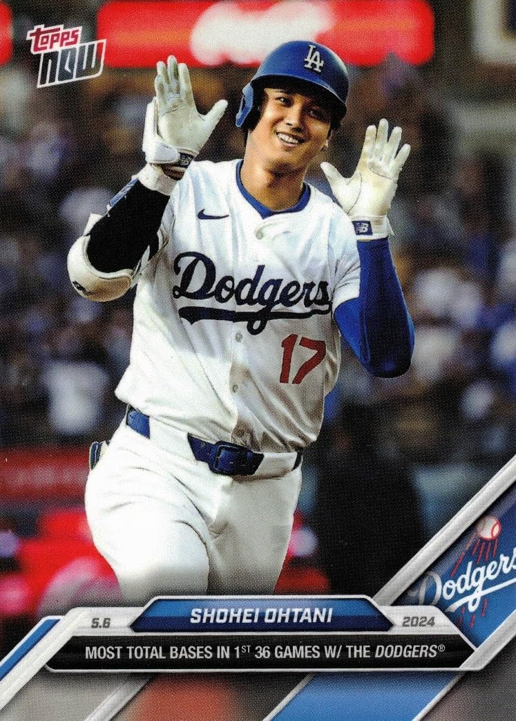2025 Topps Now #298 Shohei Ohtani Baseball Card - Commemorates 250th Career Home Run, LA Dodgers