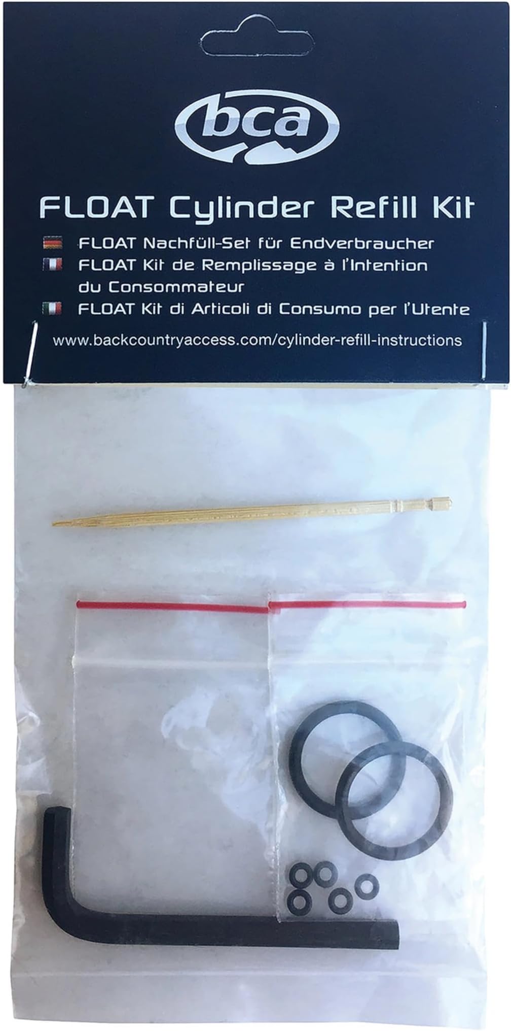 BCA Float Cylinder Consumer Refill Kit by Backcountry Access