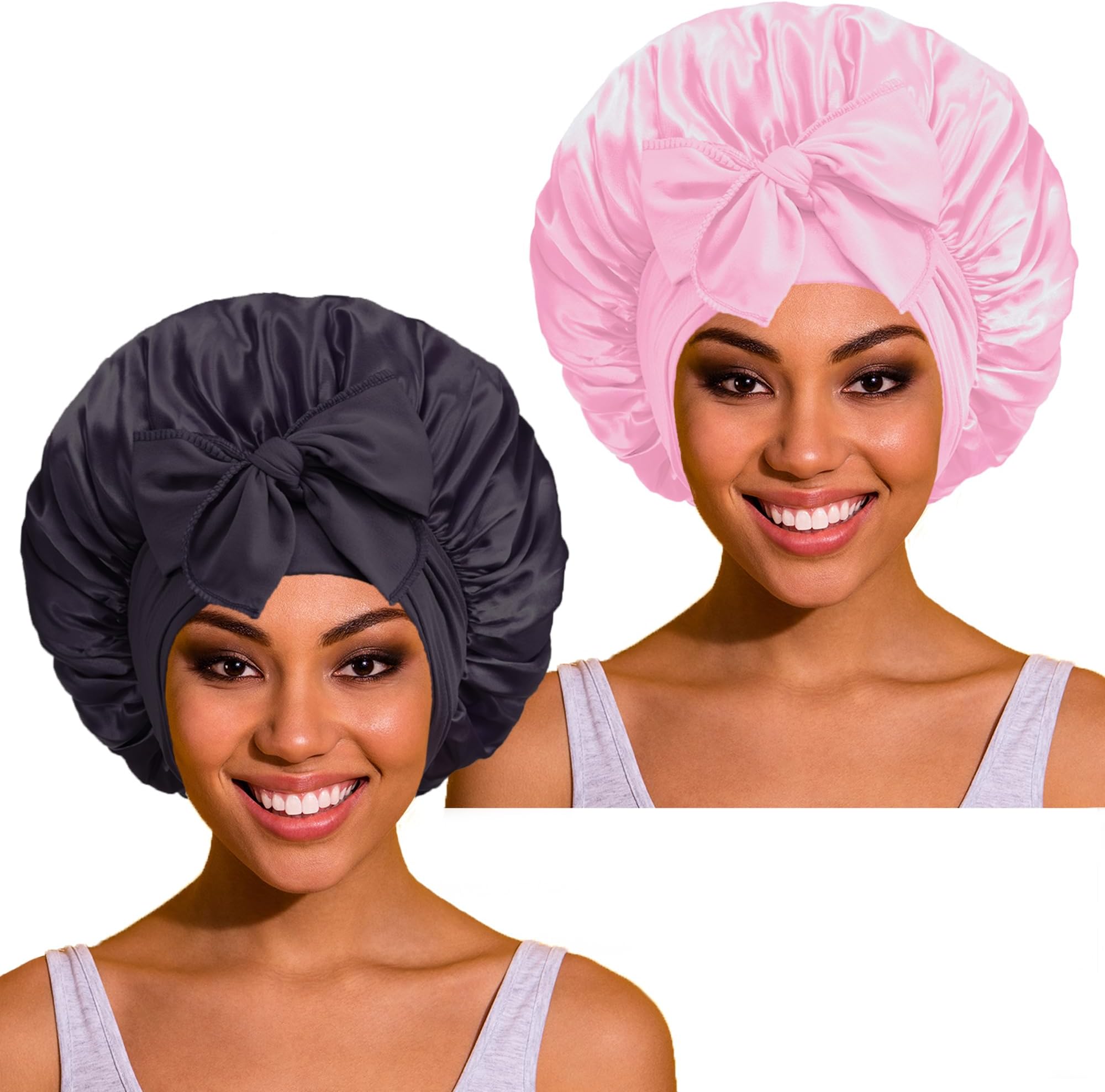 2 PCS Shower Cap and Set for Men,1 for Men+1