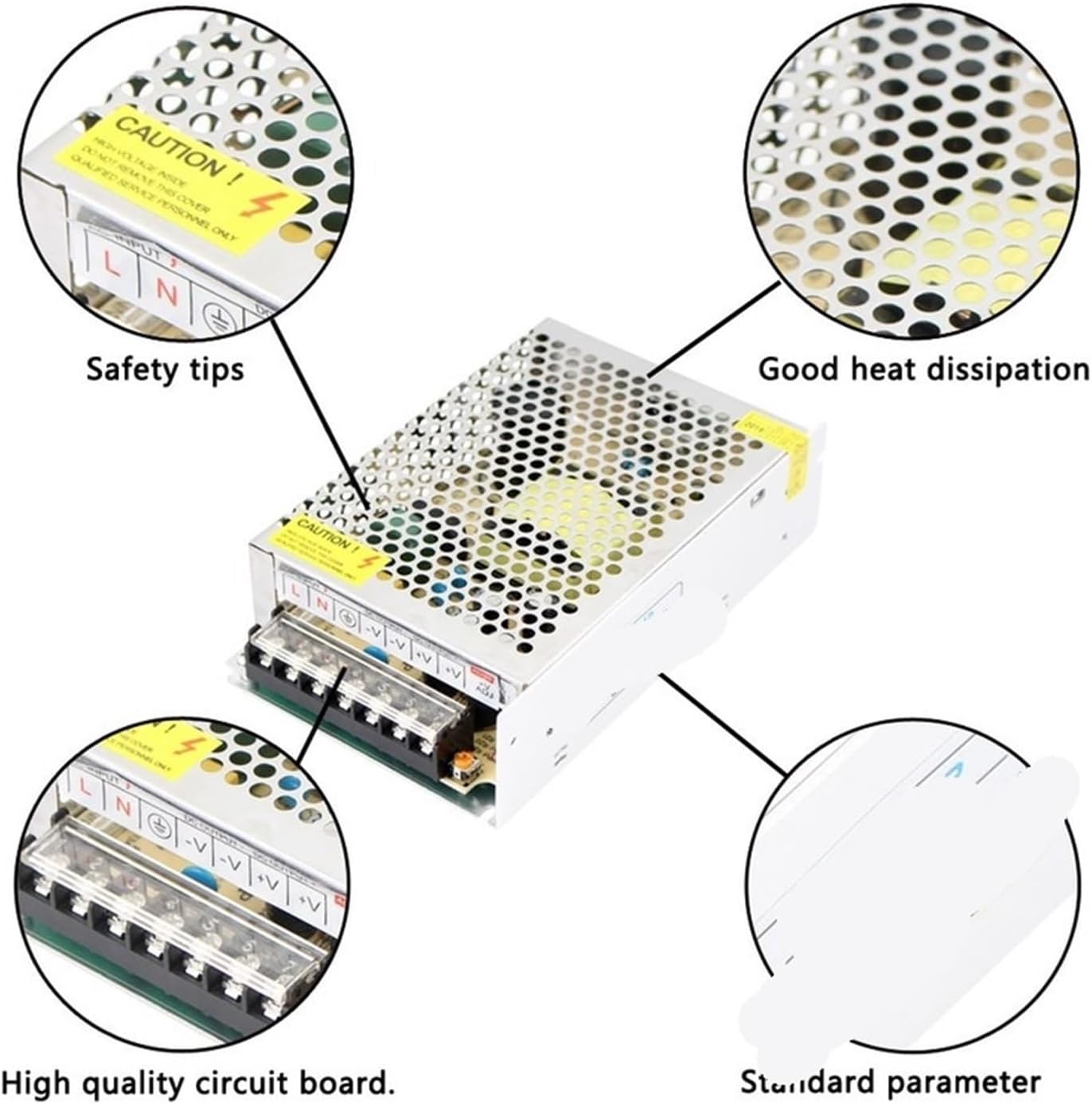 1PCS 5V 12V 24V Power Transformer(24V s,2A)