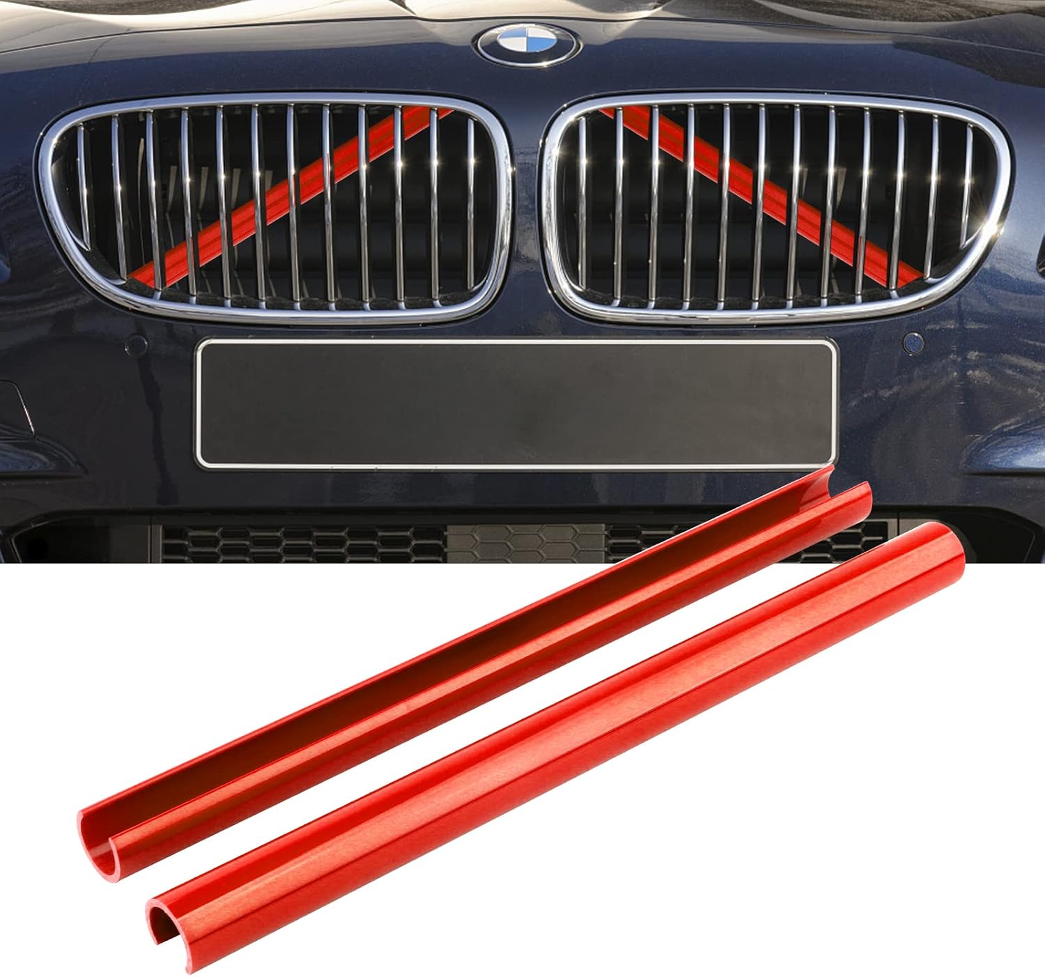 Amazon.com: Stripe Grille Insert Trims Car Accessories Replacement ...