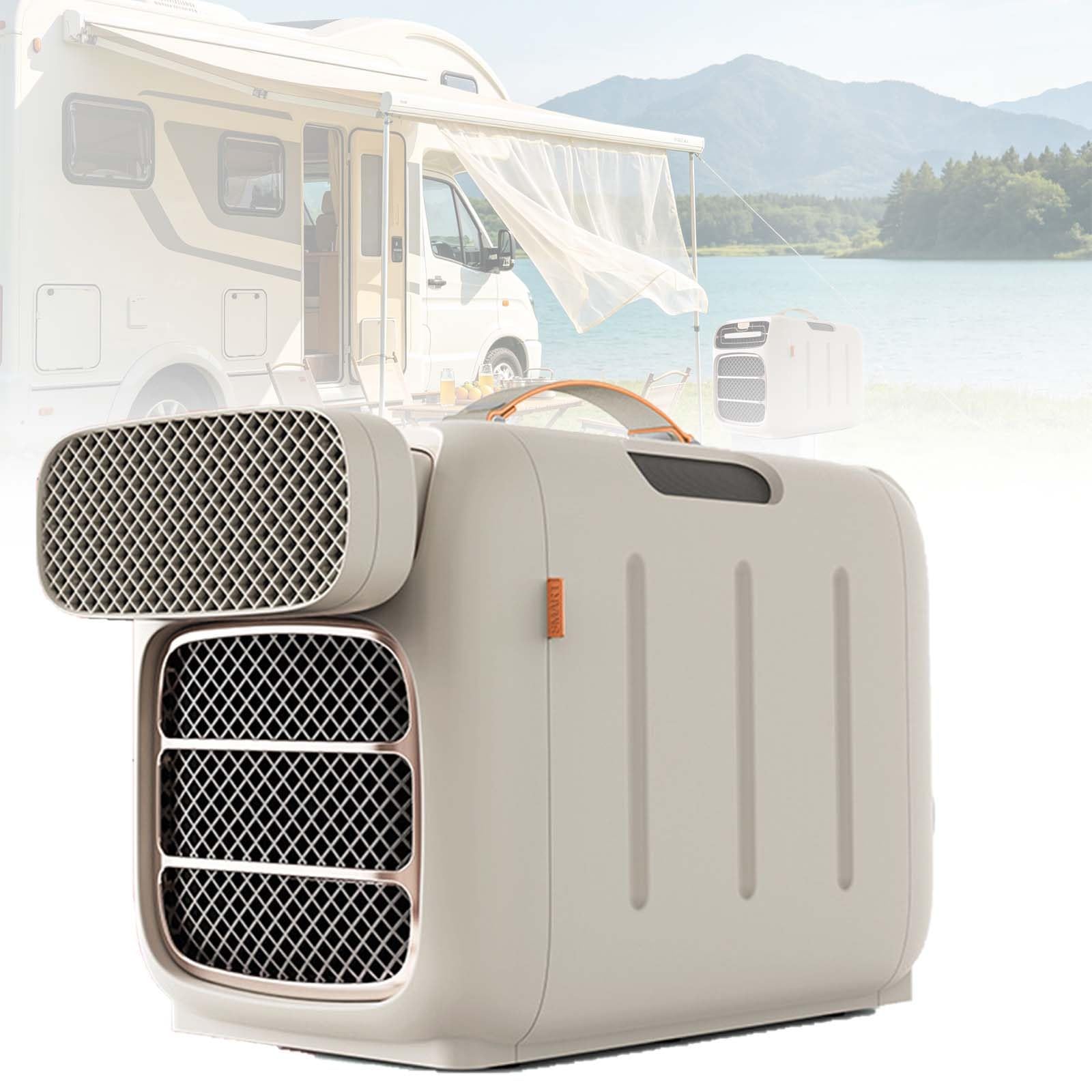 Portable Air Conditioner For Outdoor Camping Travel - Rv, Caravan, Motorhome, Tent & Truck, Cooling Dehumidifying Sleep Modes