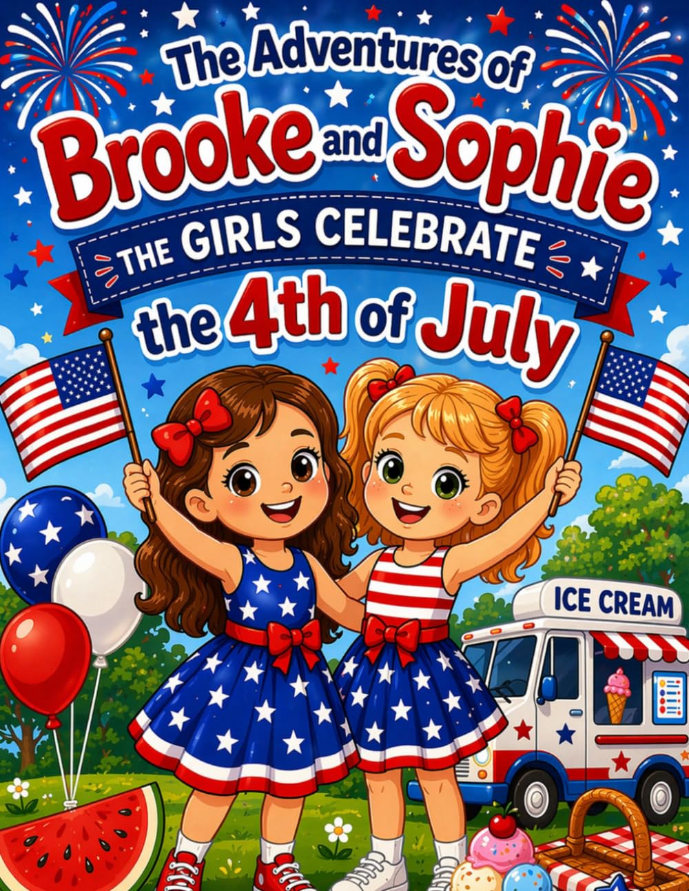 The Adventures of Brooke and Sophie: The Girls Celebrate 4th of July