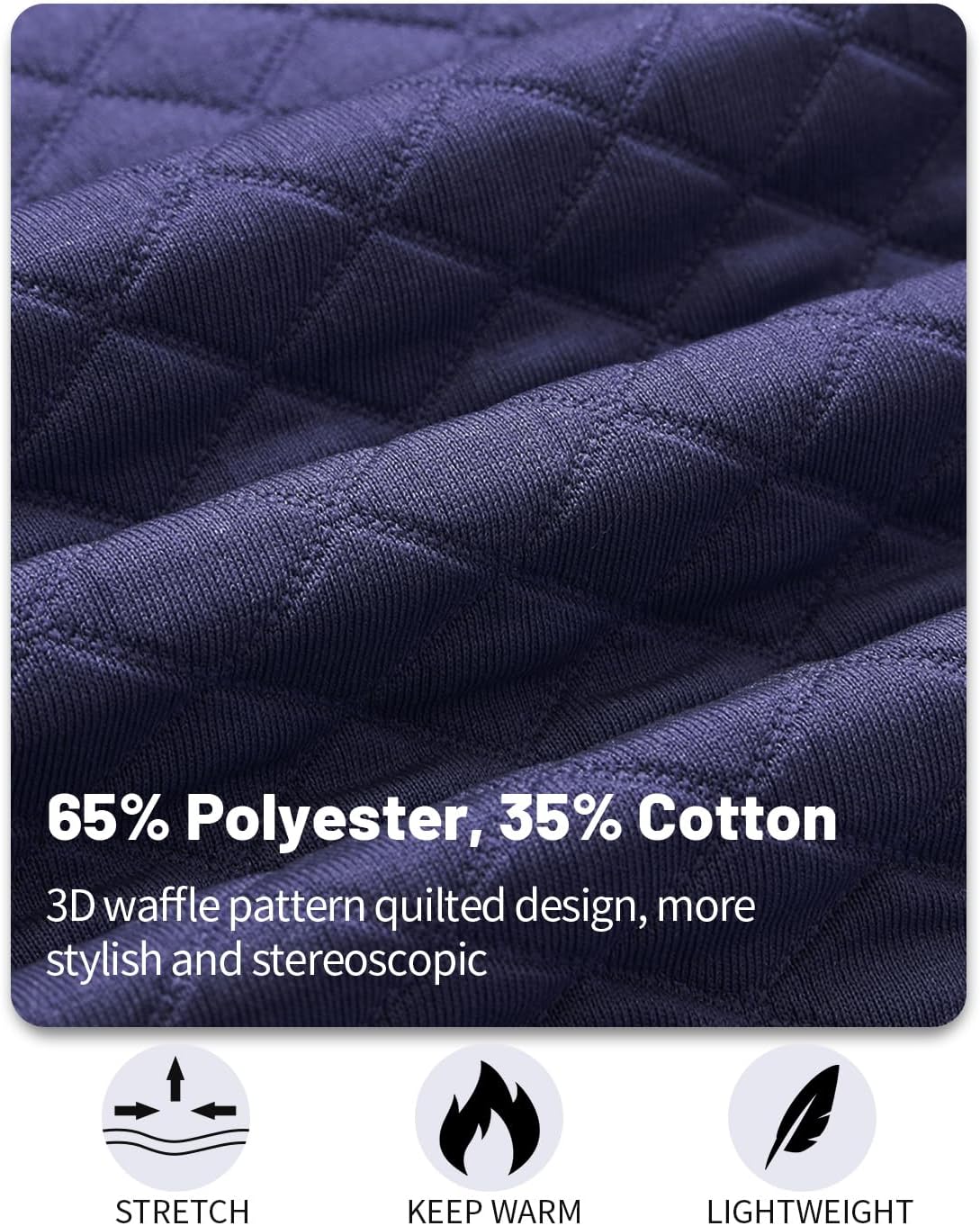 Mens Varsity Jacket Lightweight Jacket Causal Waffle Letterman Bomber Jackets - Image 4