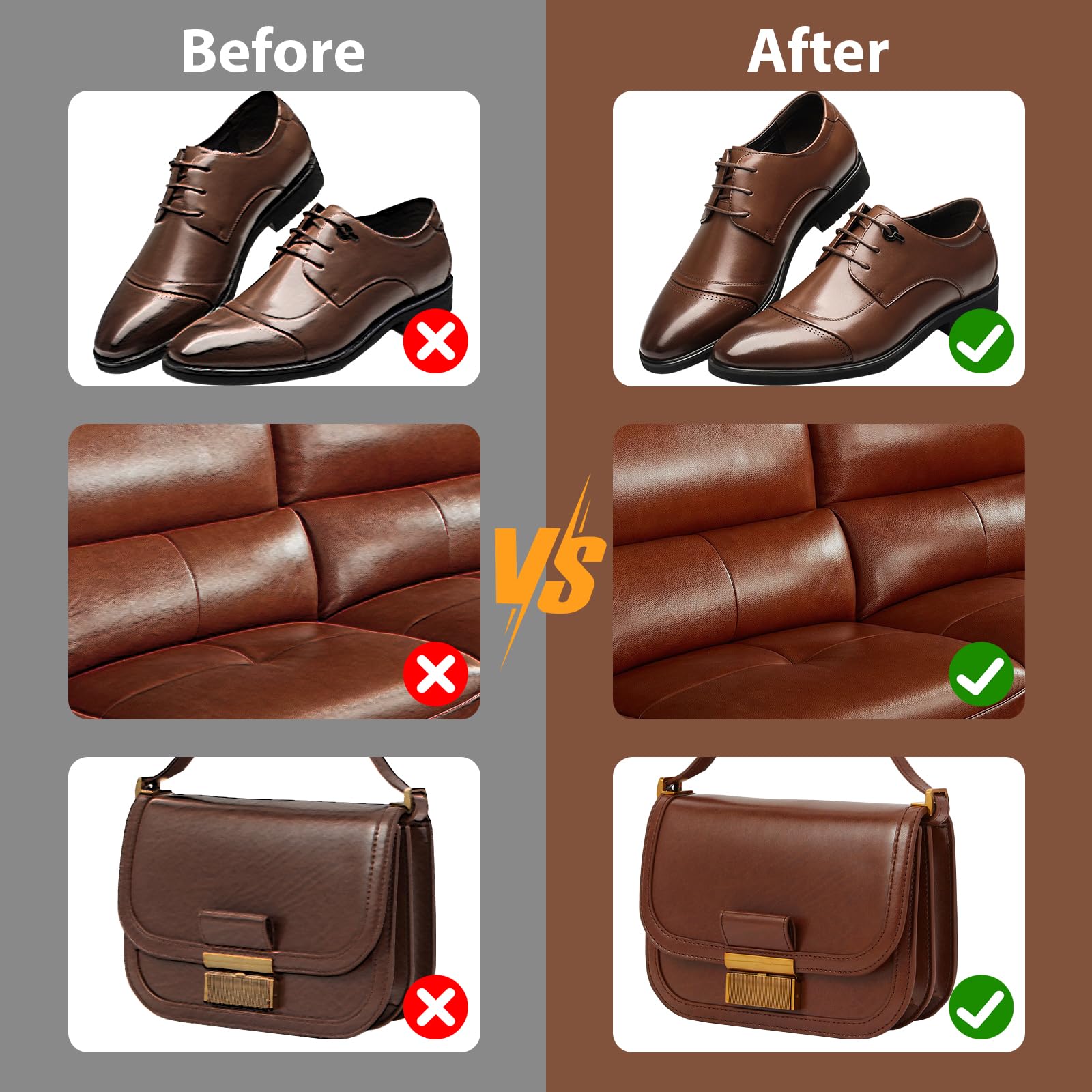 12-teiliges Schuhputzsets, Schuhpflege-Set, Shoe Polish Brushes, Schuhputz-Reise Set mit Bürstenset, Schuhcreme, Holzapplikator, Schuhlöffel