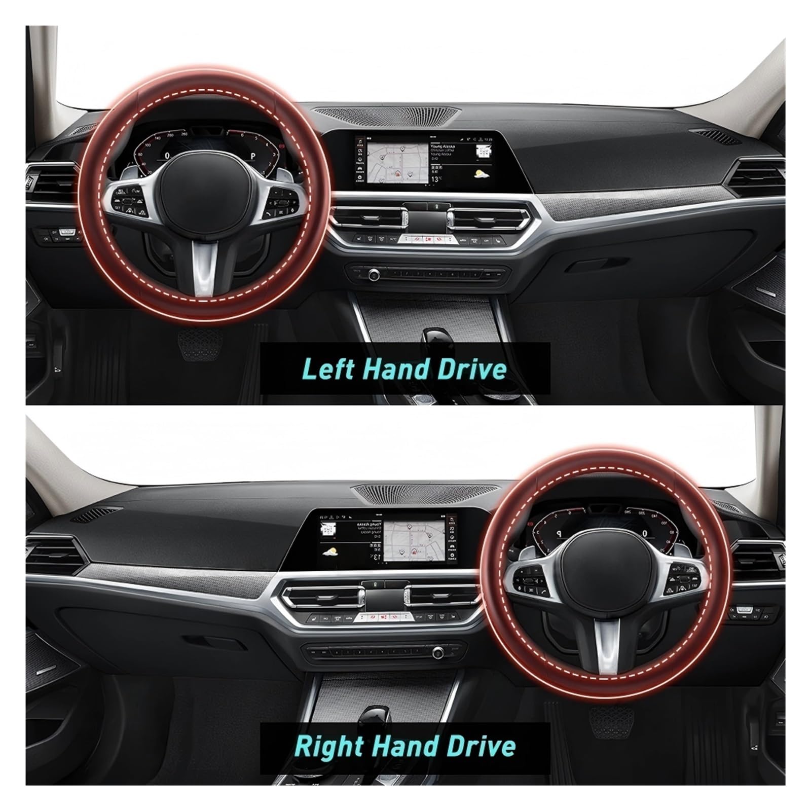 Limpiaparabrisas de coche Limpiaparabrisas delanteros silicona y goma para Tesla, modelo S 2012-2023, cepillo para ventana parabrisas 28 "+ 17(Silicone wiper-,Left-hand drive)
