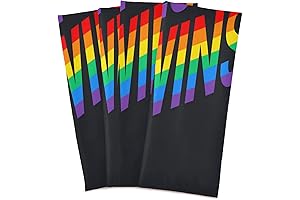 Kitchen Towels 4 Pack Kitchen Dish Towels Reusable Love Wins Pride Rainbow