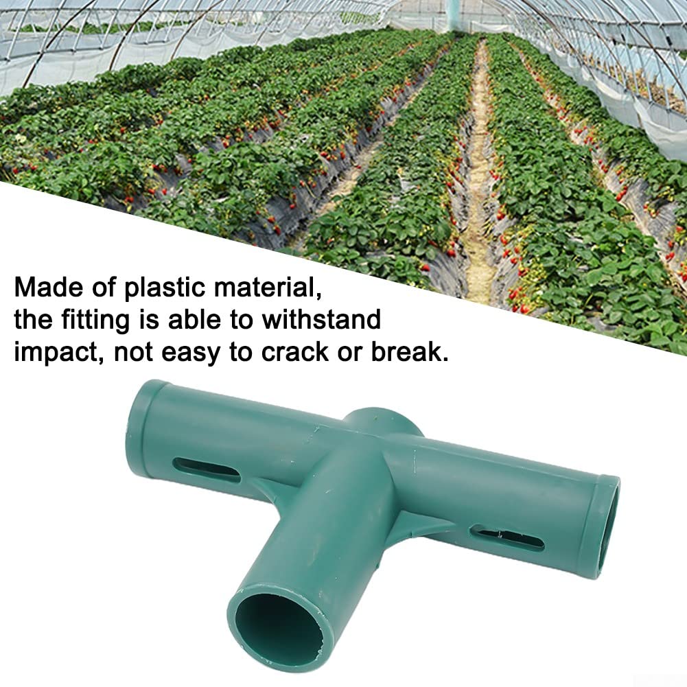 Connettori Per Serra Da Giardinaggio – 8 Pezzi In Plastica Per Tubi Da 19 Mm – Supporto Per Piante E Recinzioni - 5